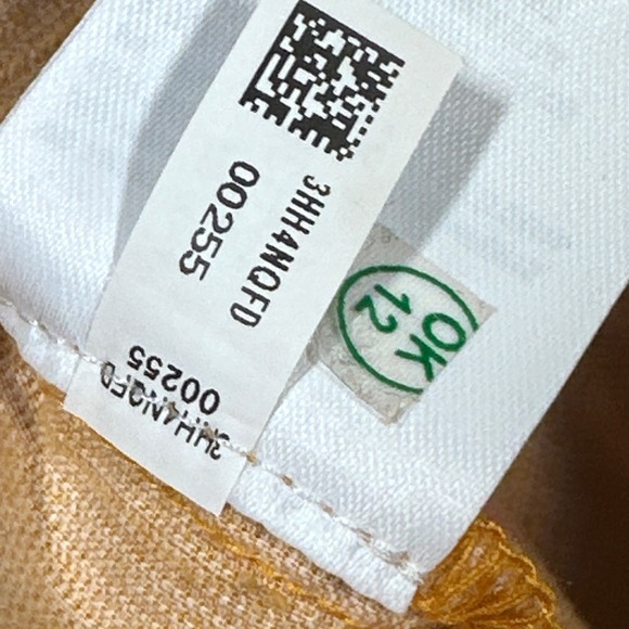 American Eagle Corduroy Skirt Floral‎ Print Button Front Pockets Women's Small - Picture 8 of 8